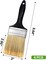 3" Flat Paint Brushes – Professional DIY Tools for Walls, Trim, Furniture, Fence & Deck